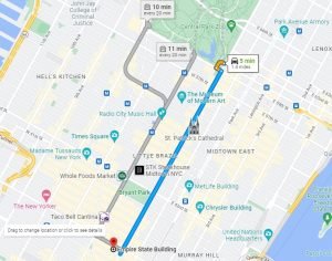 Utilisation de JavaScript par Google Maps
