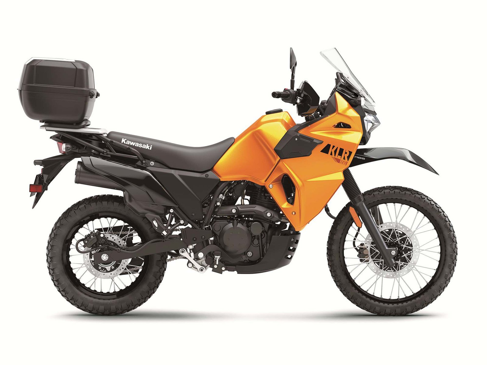 Le Traveler est une garniture qui ajoute une touche d'accessoires OE à la base KLR.
