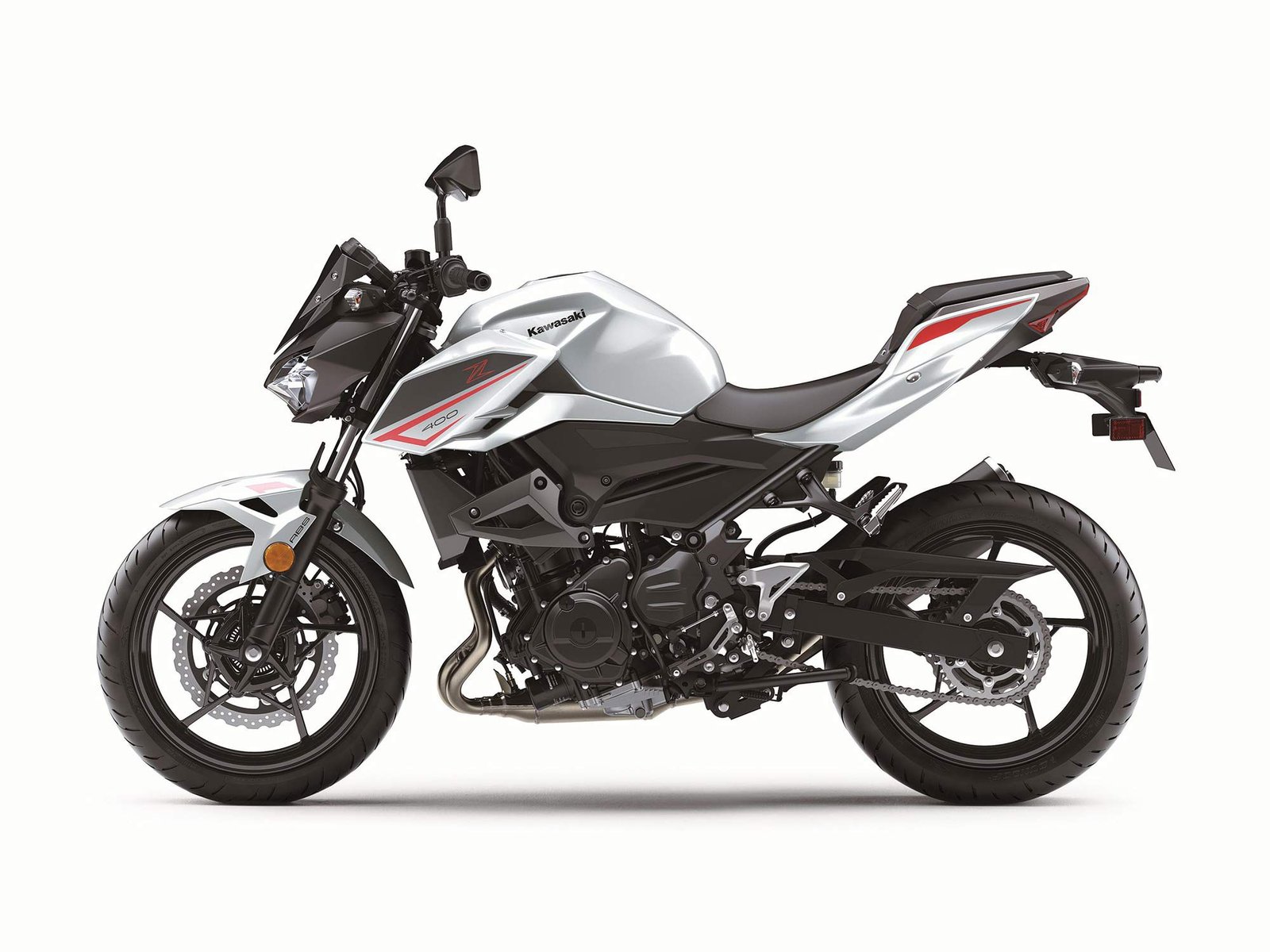 Le Z400 en Pearl Robotic White/Metallic Matte Graphenesteel Grey.