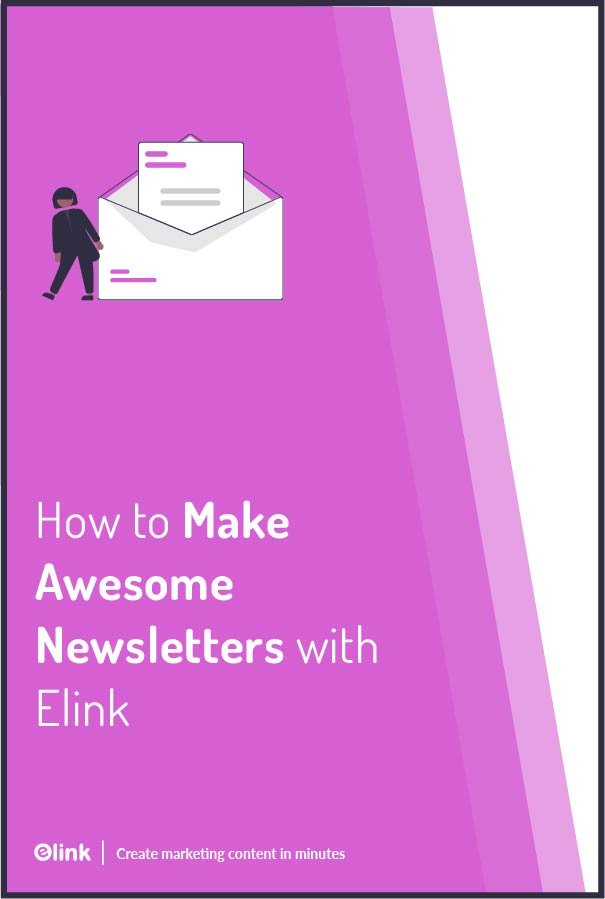 Comment créer des newsletters impressionnantes avec Elink Pinterest