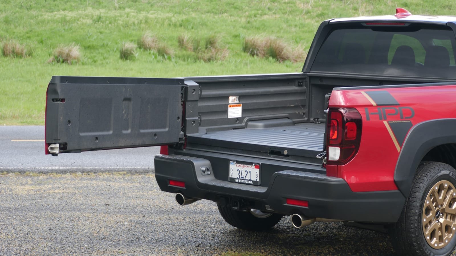 Hayon à double action du Honda Ridgeline Sport 2022