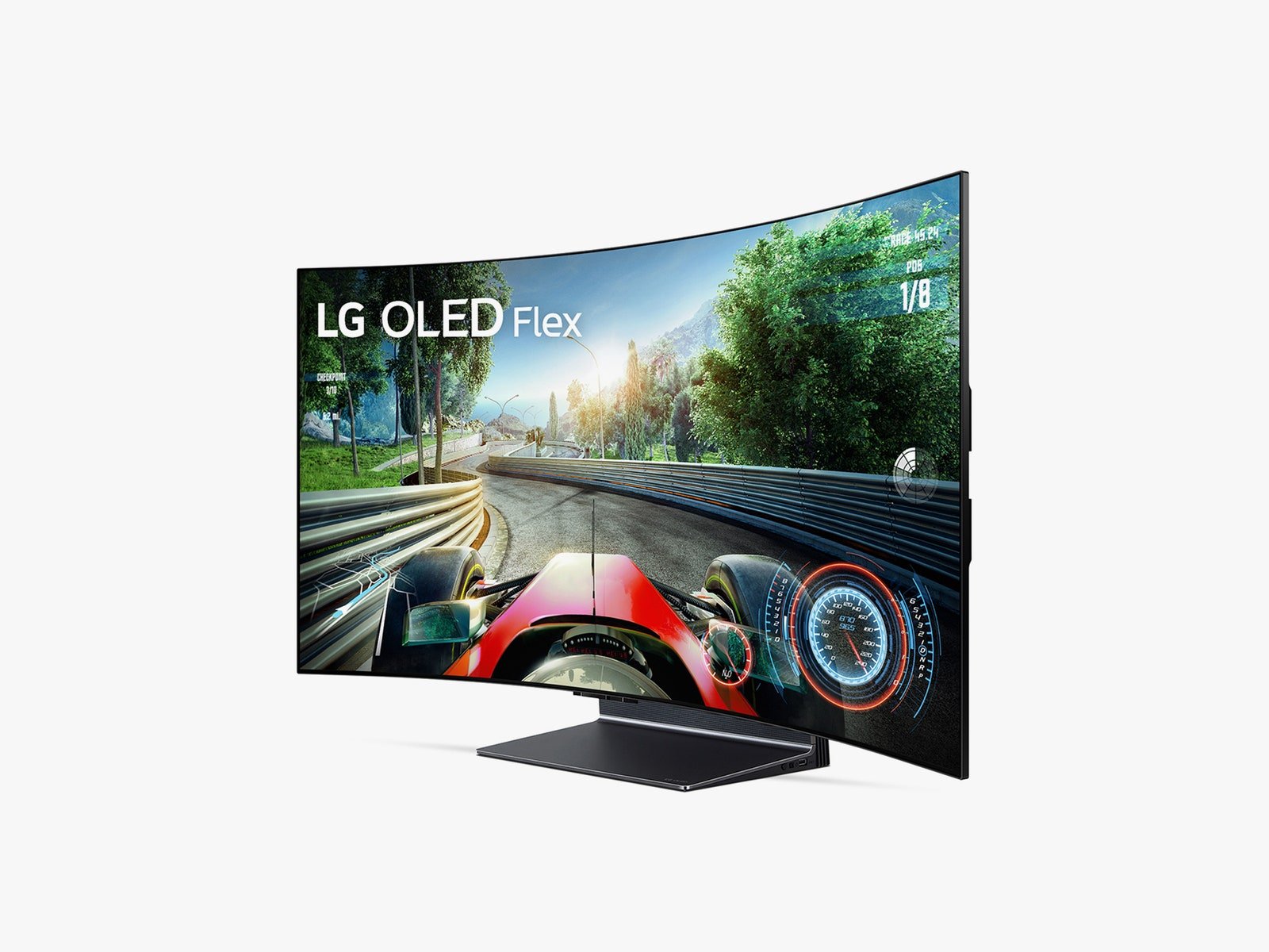 Téléviseur flexible LG OLED
