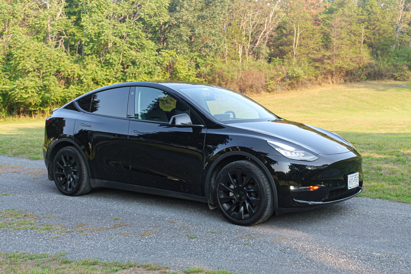 La Tesla modèle Y.