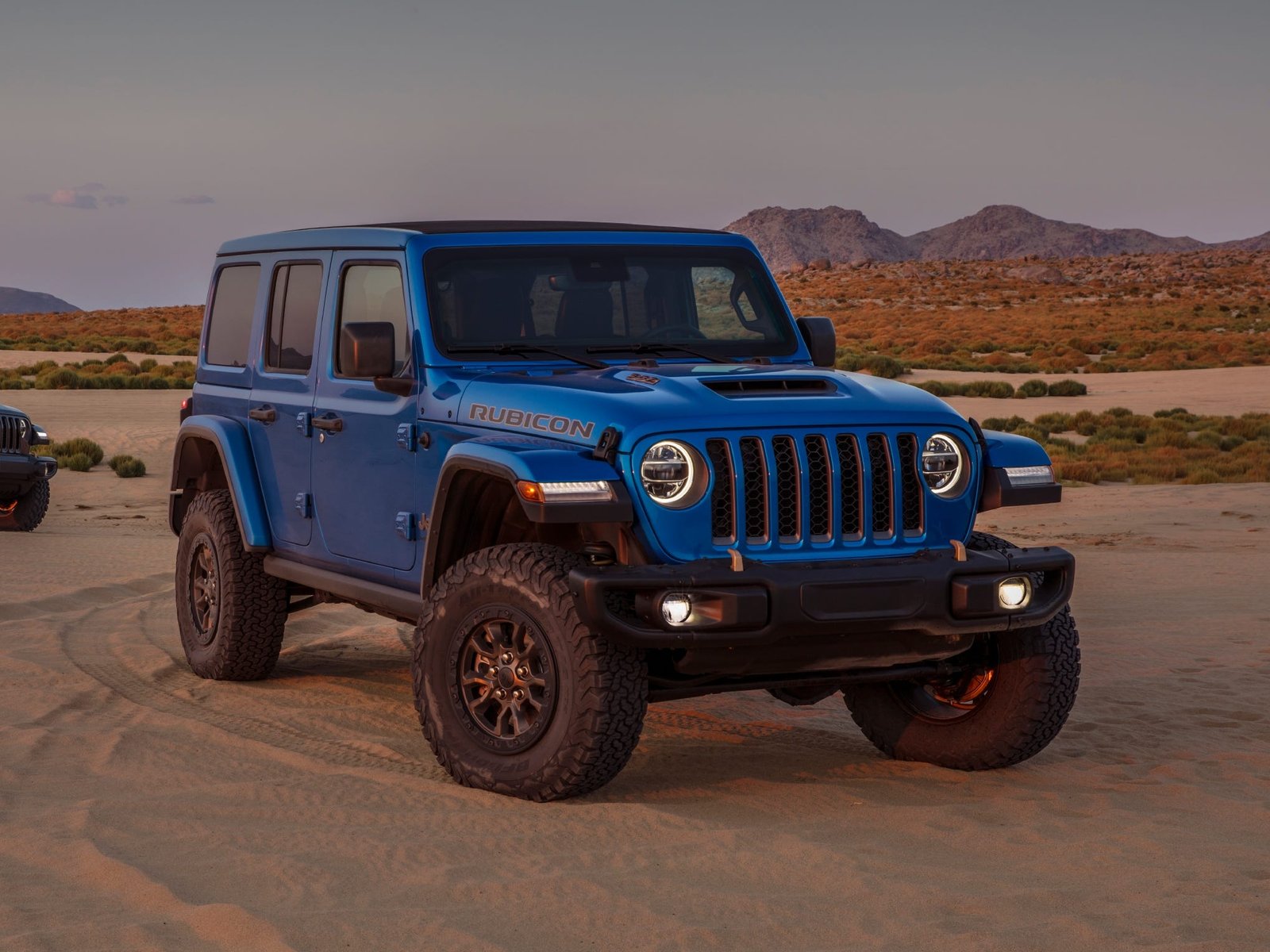Jeep Wrangler illimité.