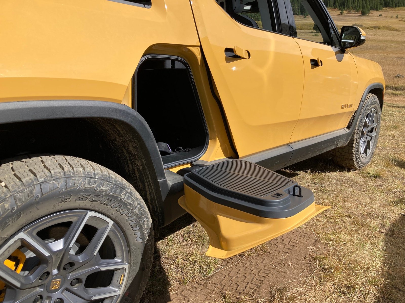 Le Rivian R1T 2022.