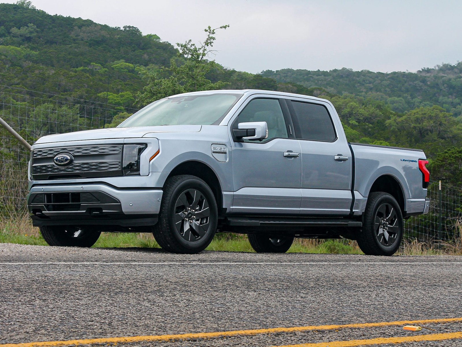 Le Ford F-150 Lightning.