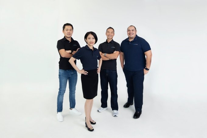 Les associés directeurs d'ACV Michael Soerijadji, Helen Wong, Adrian Li et Pandu Sjahrir