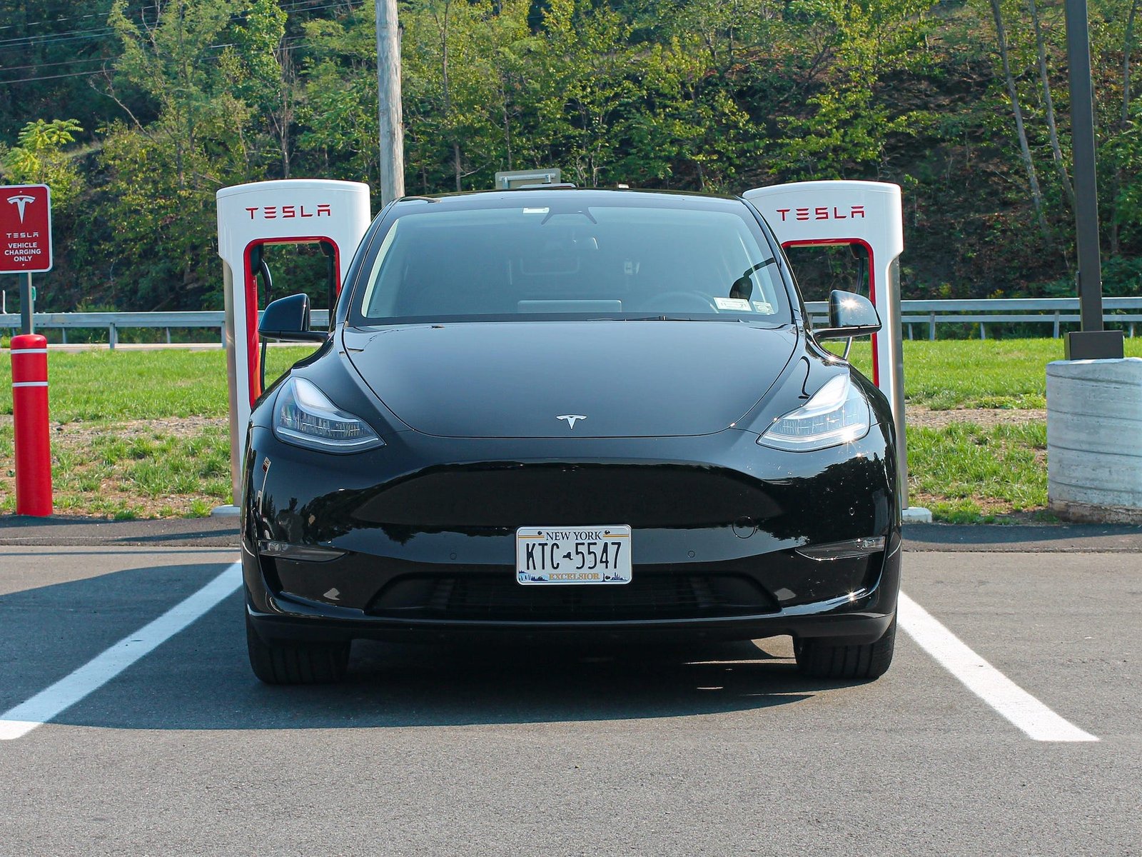 Le SUV électrique Tesla Model Y.