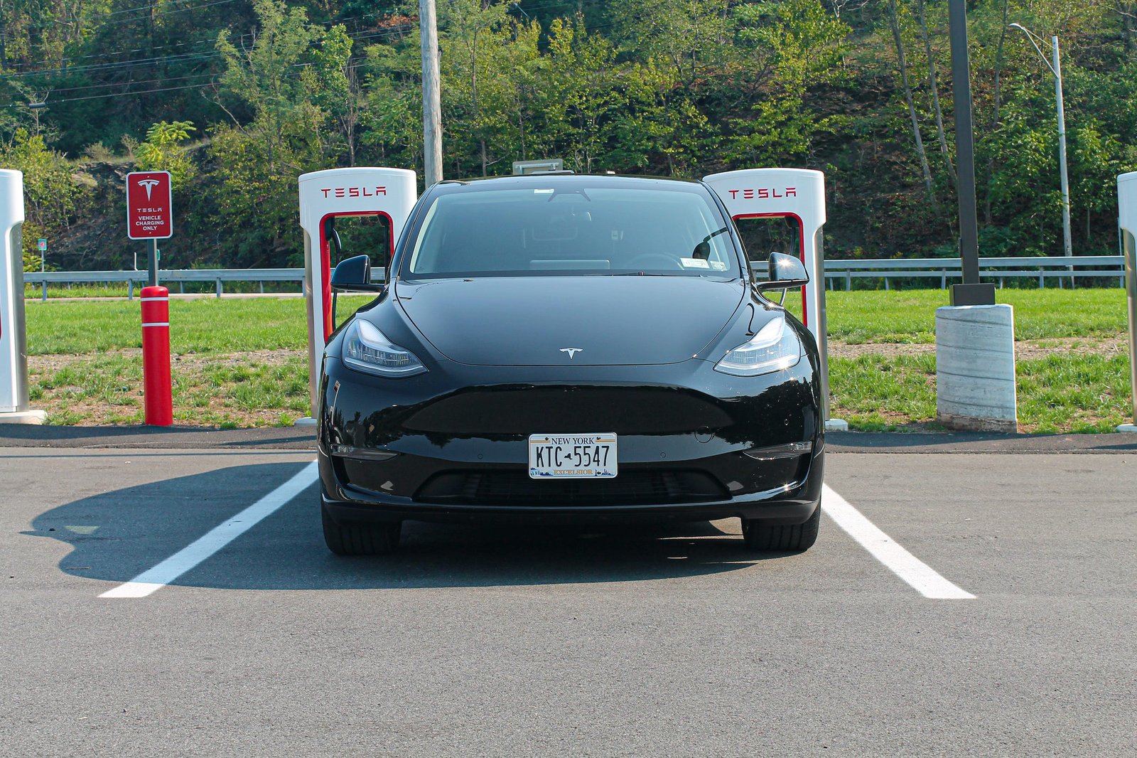 Le SUV électrique Tesla Model Y.